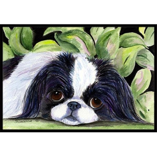 Carolines Treasures SS8322JMAT Japanese Chin Doormat - 24 x 36 in. SS8322JMAT - main